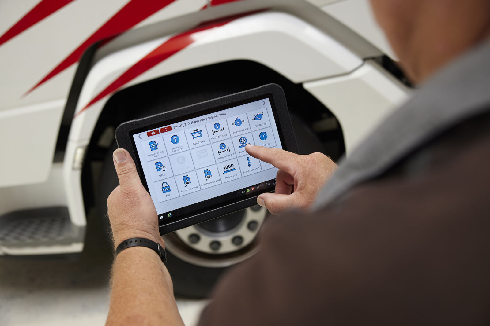 Optimo2: Makkelijk tachograaf ijken en kalibreren